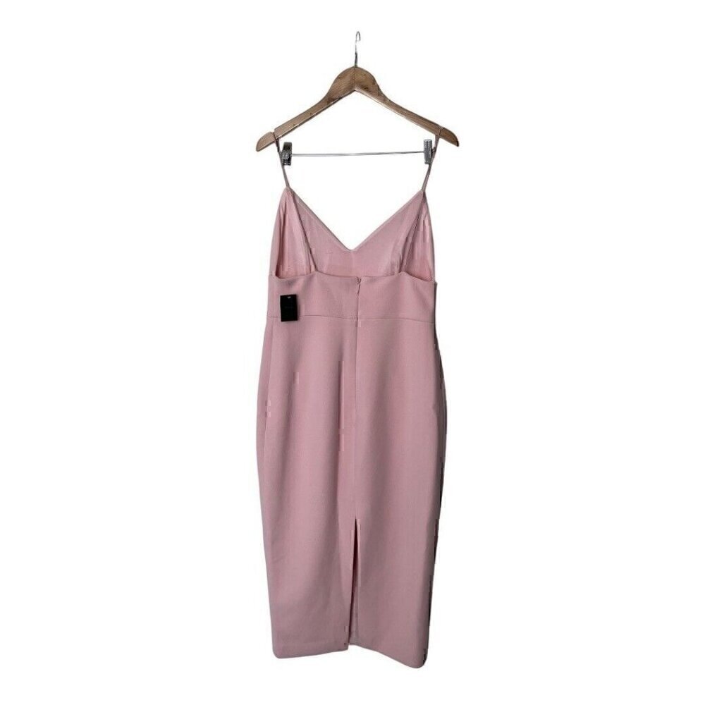 NWT Mossman The Devoted Midi Pink Dress US 10 FR 42 UK 14 0866 - Picture 5 of 13